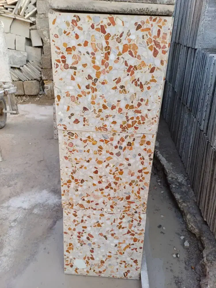 تولید و فروش عمده انواع موزائیک حیاط و پشت بام|مصالح و تجهیزات ساختمان|اهواز, عین ۲|دیوار