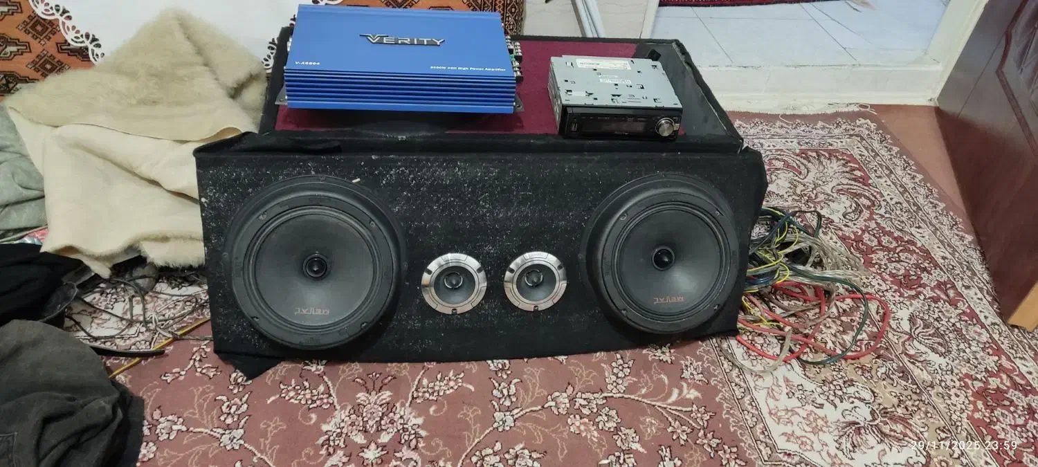 سیستم صوتی ماشین|قطعات یدکی و لوازم جانبی|نیشابور, شهرک رضوی|دیوار