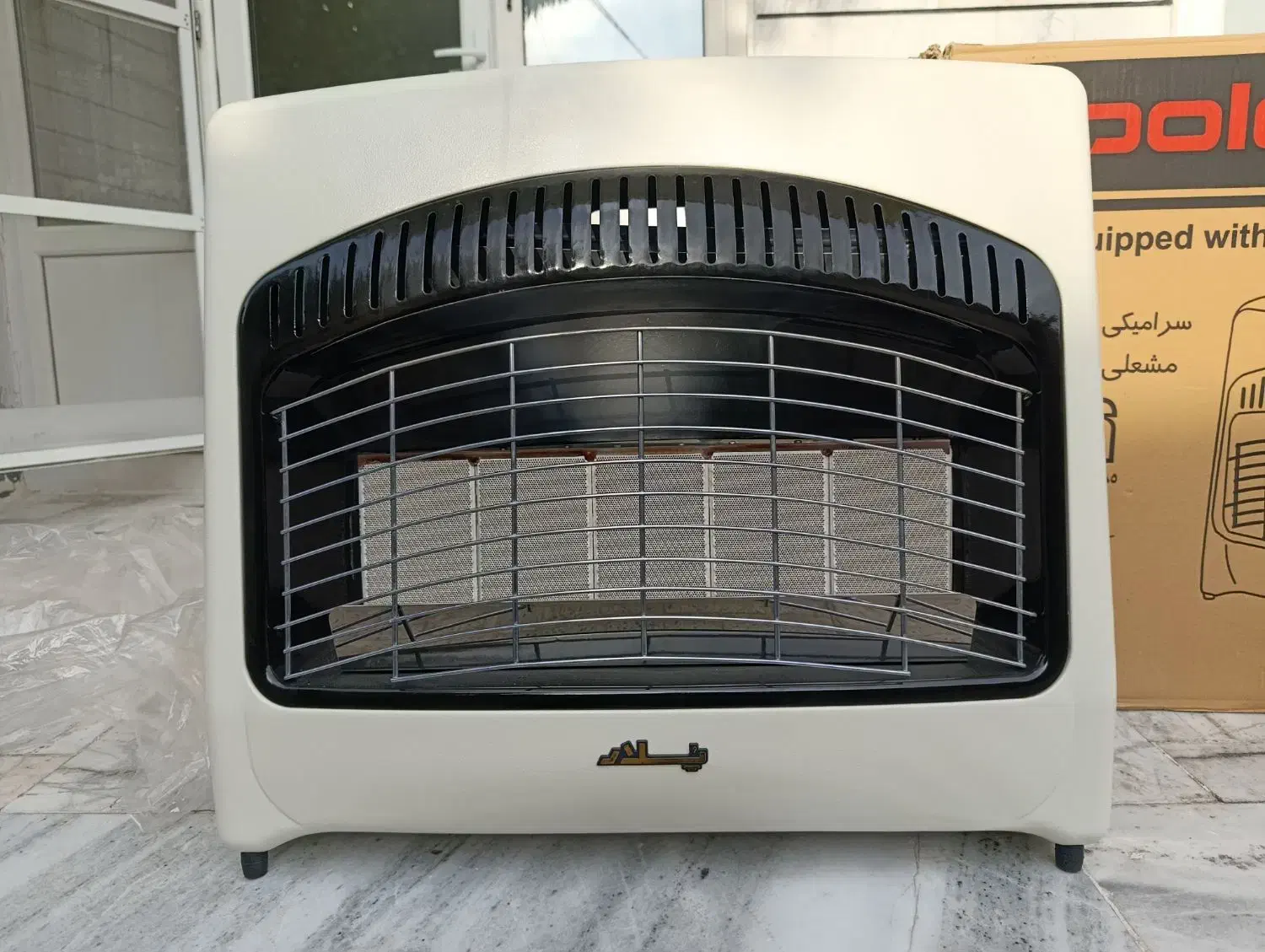 بخاری گازی بدون دودکش پلار ۵ شعله سرامیکی|بخاری، هیتر، شومینه|ماهدشت, |دیوار