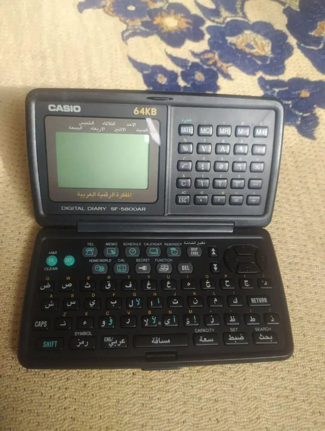 ماشین حساب لپ تابی مانیتور دار کاسیو|لوازم التحریر|فارسان, |دیوار