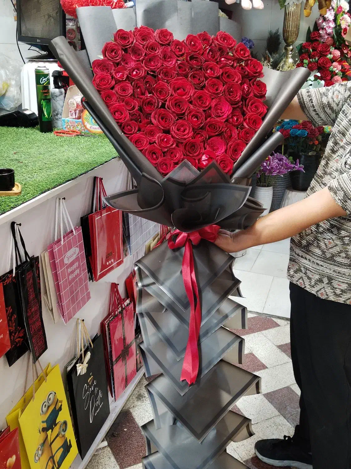 دست گل|گل و گیاه طبیعی|مشهد, سمزقند|دیوار