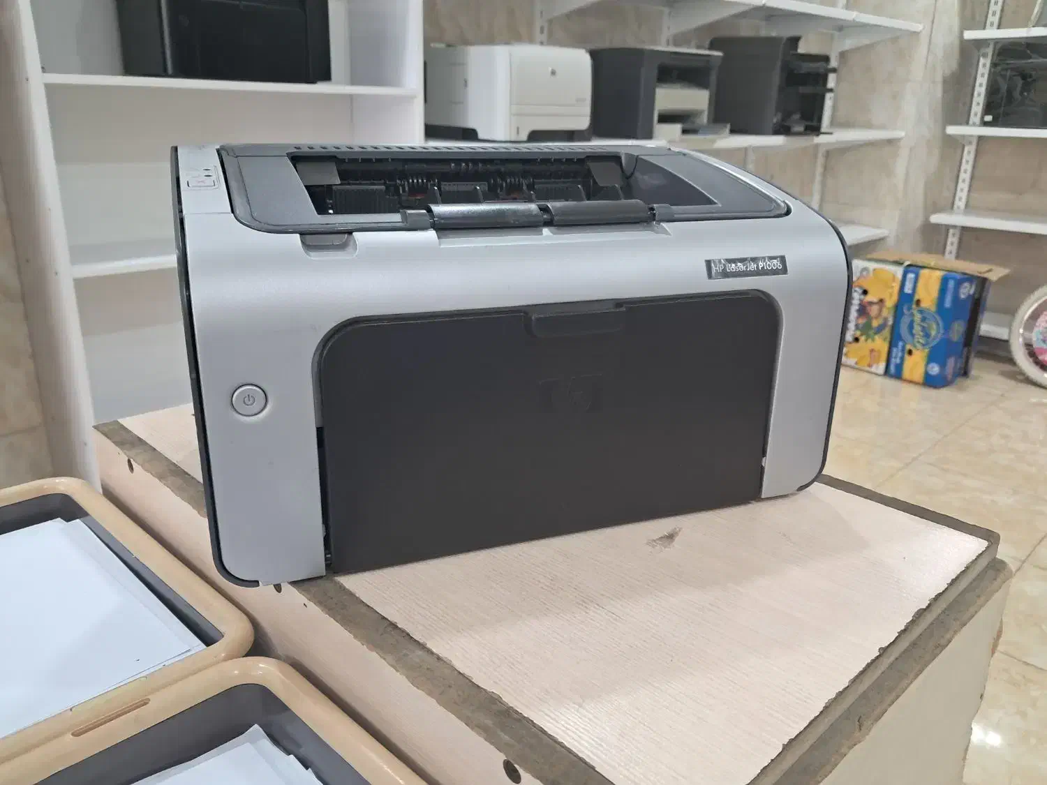پرینتر لیزری P1006 اچ پی خانگی در حد آکبند|پرینتر، اسکنر، کپی، فکس|تبریز, |دیوار