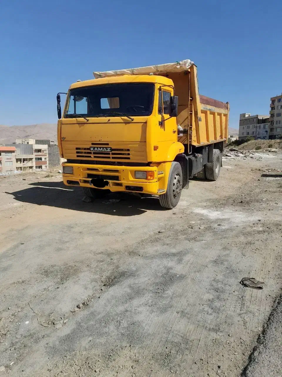 ماشین سنگین کاماز کمپرسی|خودرو سنگین|اسلامشهر, شهرک محمدیه|دیوار