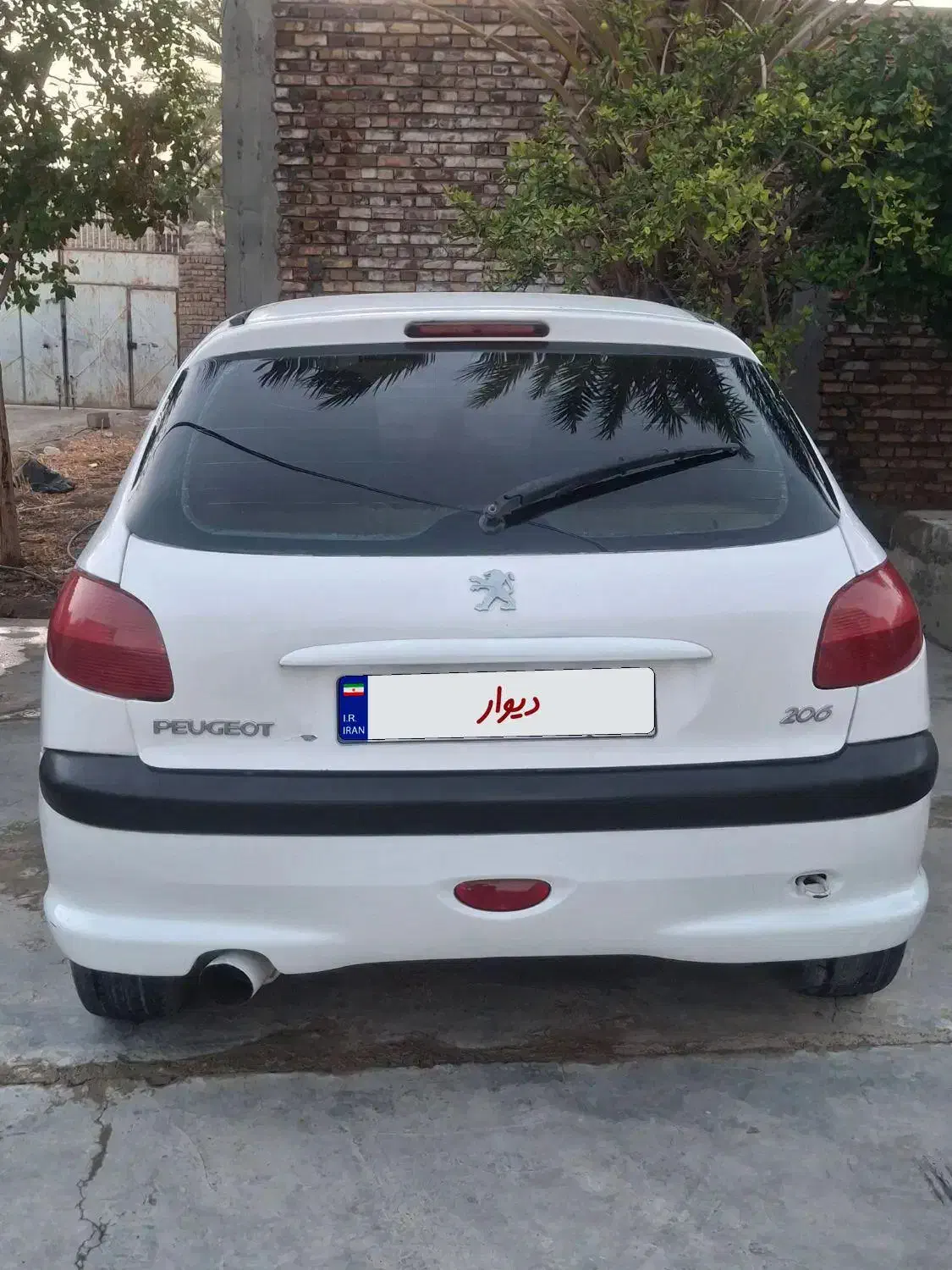 206مدل ۸۲ تیوفایو فرانسه|خودرو سواری و وانت|سراوان, |دیوار