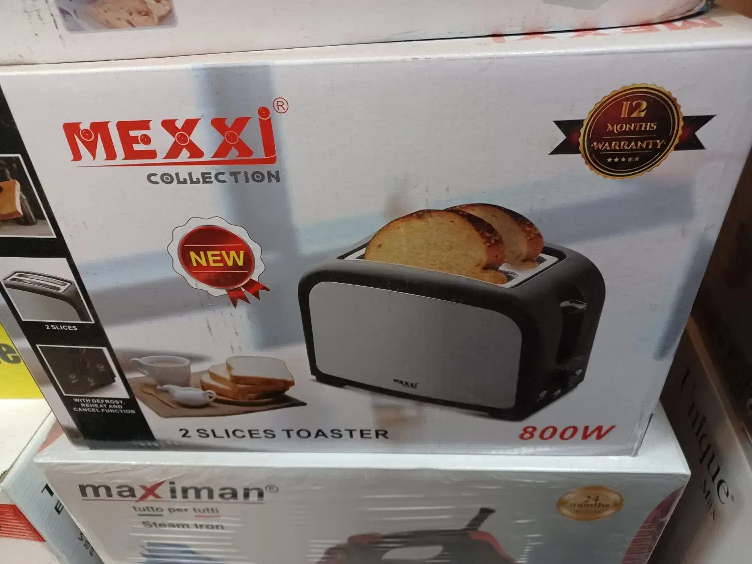 توستر نان دو خانه و چهار خانه کم مصرف نو آکبند|اجاق گاز و لوازم برقی پختوپز|اصفهان, فرح آباد|دیوار