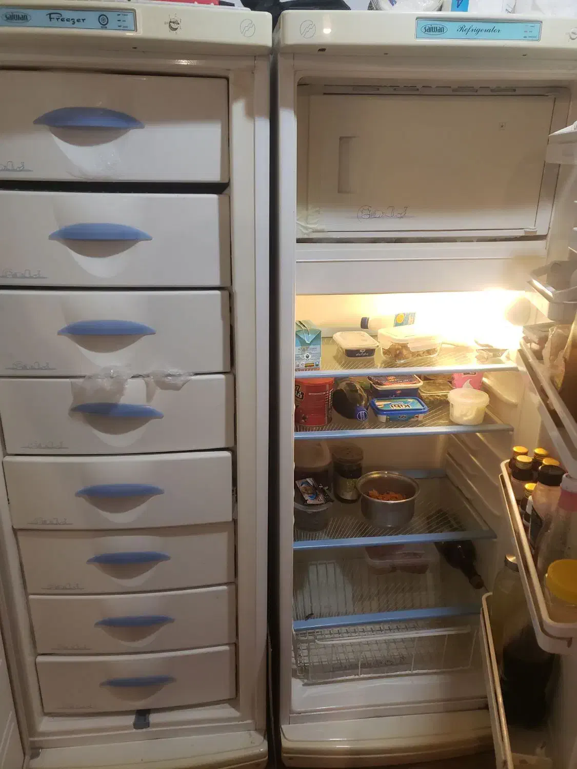 یخچال وریزر دوقلو|یخچال و فریزر|رویان, |دیوار