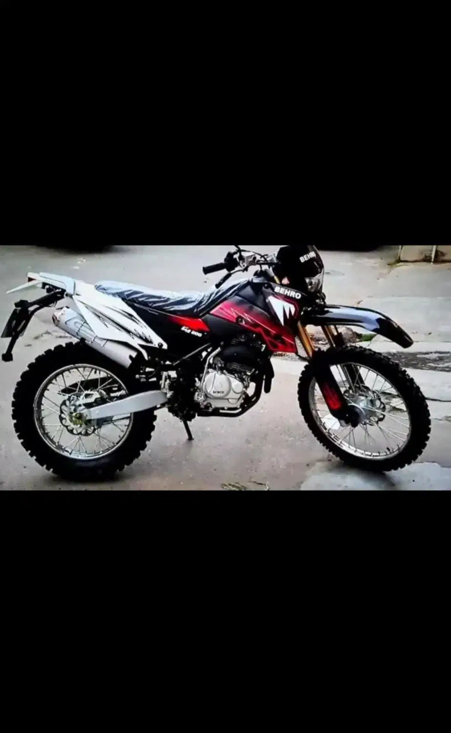 موتور تریل بهرو 200cc|موتورسیکلت|سنندج, |دیوار