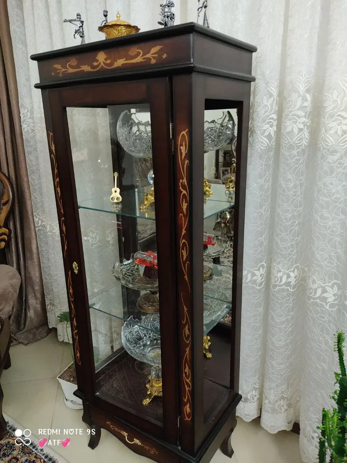 گنجه معرق|بوفه، ویترین، کنسول|گلبهار, شهر جدید گلبهار|دیوار