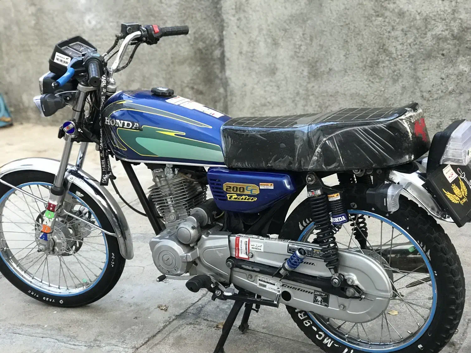 موتور 200  مدارک تکمیل پلاک ملی|موتورسیکلت|ایلام, |دیوار