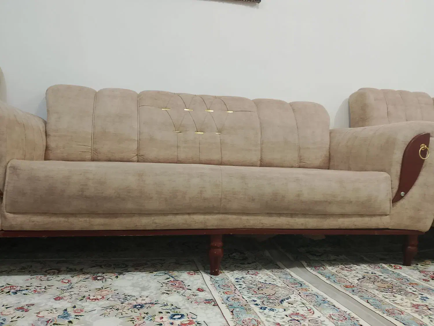 یک مبل ۳نفره سالم|مبلمان خانگی و میز عسلی|بانه, |دیوار