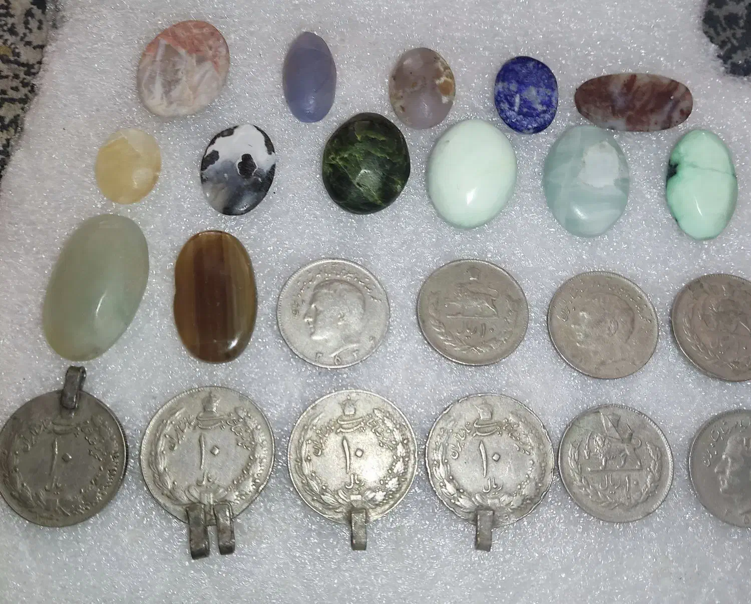 سکه شاهنشاهی ونگین انگشتر سایز بزرگ|بدلیجات|مبارکه, |دیوار