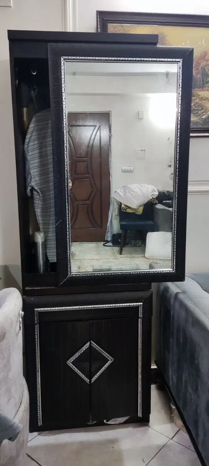 جاکفشی آیینه دار|جاکفشی، کمد، دراور|ری, ظهیرآباد|دیوار