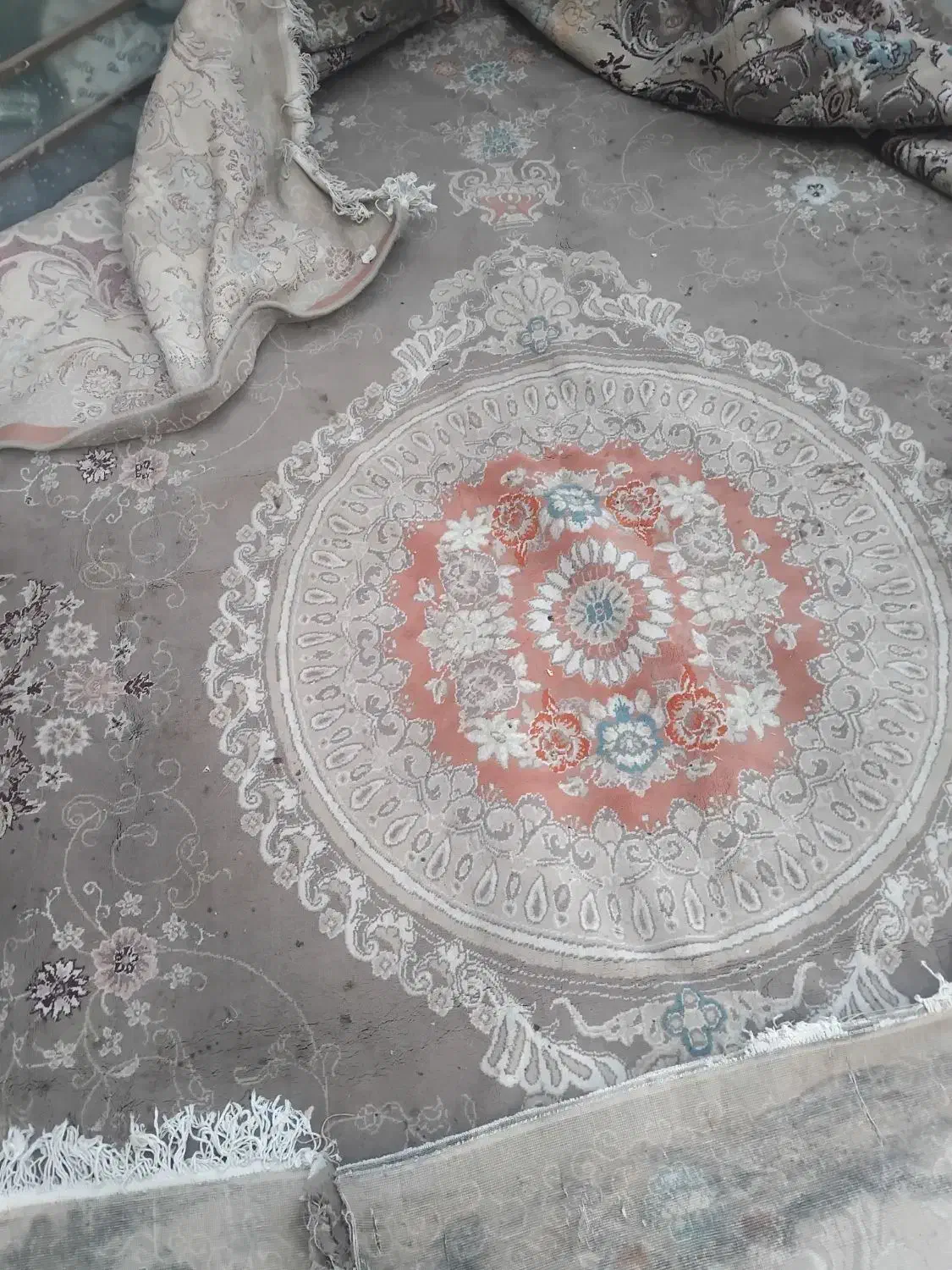 دو عدد فرش ۱۲ متری|فرش|مشهد, هفت تیر (نه دره)|دیوار