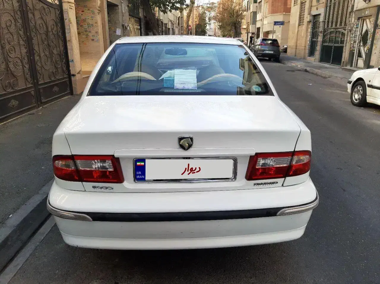 سمند سفید EF7 بنزینی 92|خودرو سواری و وانت|تهران, جیحون|دیوار