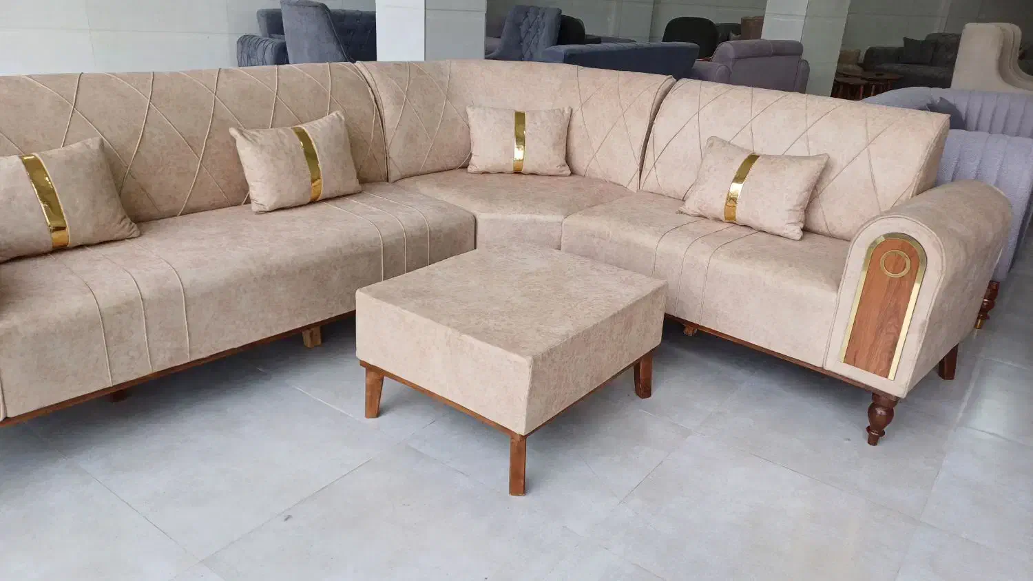 انواع مبل ال راحتی بابهترین کیفت|مبلمان خانگی و میز عسلی|آستانه اشرفیه, |دیوار