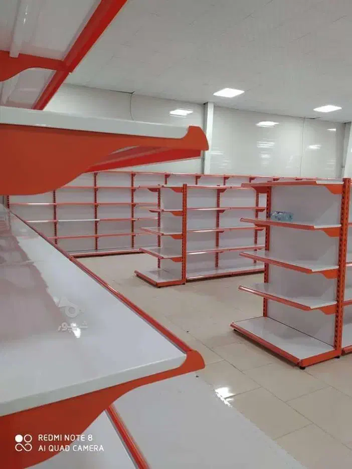 قفسه اقتصادی|کتابخانه، شلف، قفسه‌های دیواری|محمودآباد, |دیوار