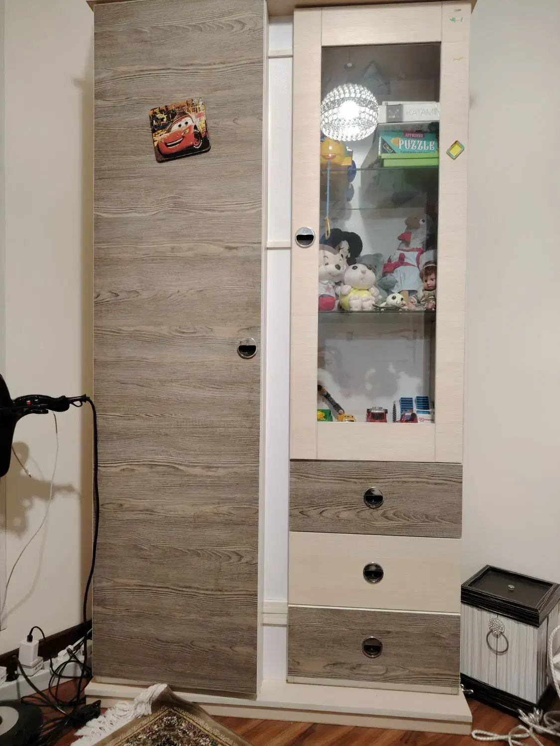 کمد کودک نوجوان ( طوسی و شیری)|جاکفشی، کمد، دراور|تهران, جمالزاده|دیوار