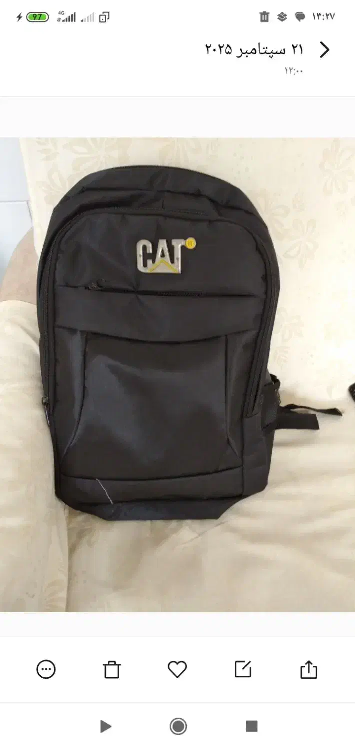 دوعدد کوله نونو|کیف، کفش، کمربند|کاشان, قطب راوندی|دیوار