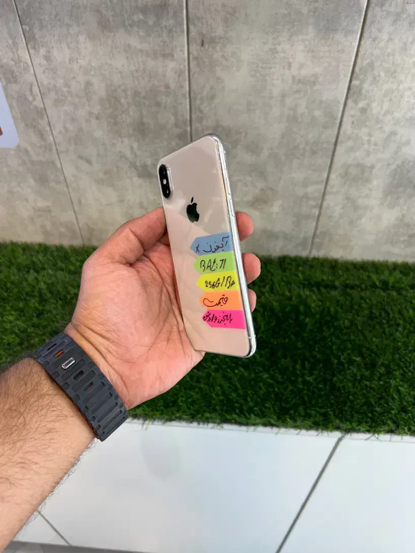 ایفون x 256 تمیز|موبایل|کرج, برغان|دیوار