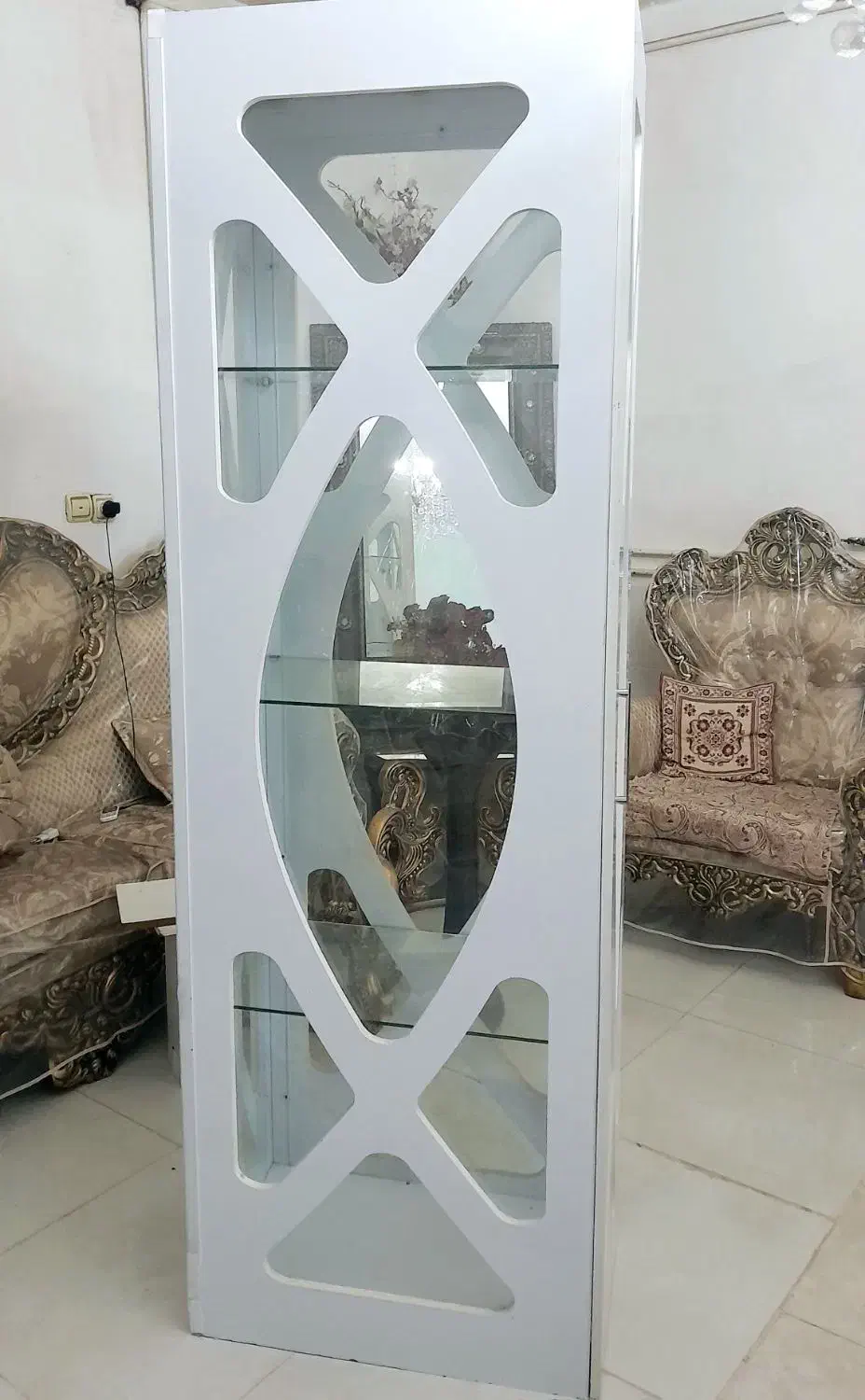 ویترین کنار اشپزخونه|بوفه، ویترین، کنسول|اقبالیه, |دیوار