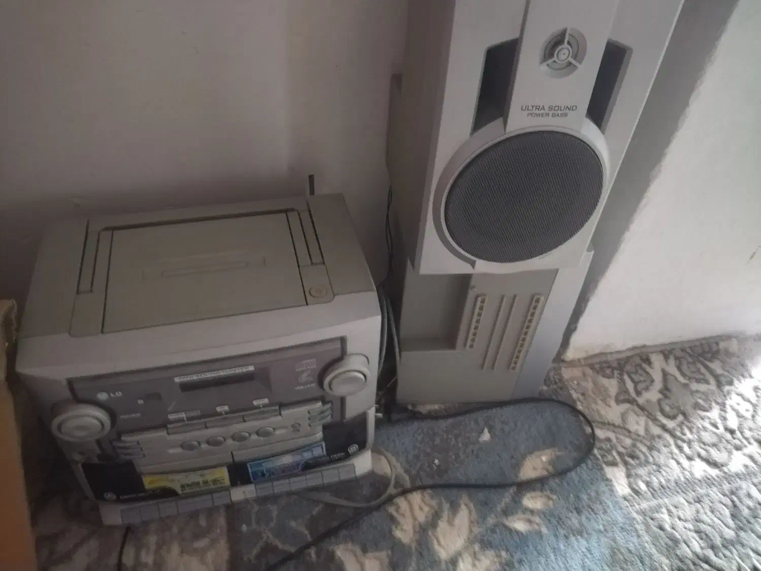 ضبط و 2تا باند سالم و تمیز|سیستم صوتی خانگی|مشهد, جاهد شهر|دیوار