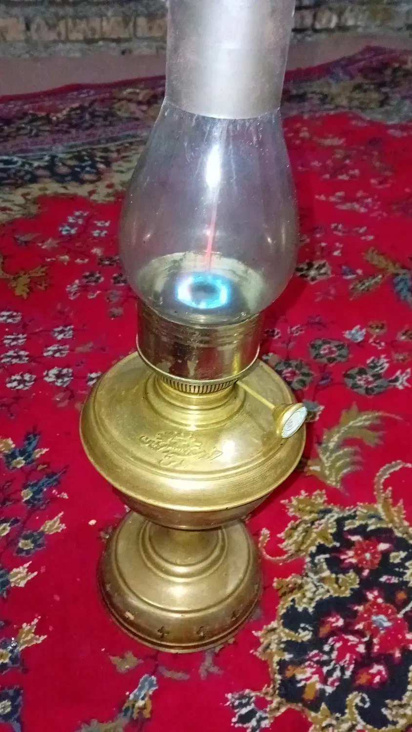 لمپا برنجی|لامپ و چراغ|گنبد کاووس, |دیوار