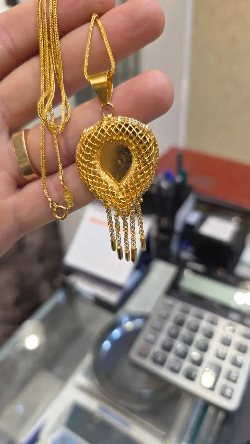 پلاک و زنجیر اماراتی|جواهرات|برازجان, |دیوار