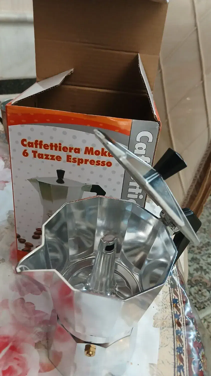 قهوه جوش موکوپات ۶ کاپه نو نو|قوری، کتری، قهوهساز دستی|قم, سعادتی|دیوار