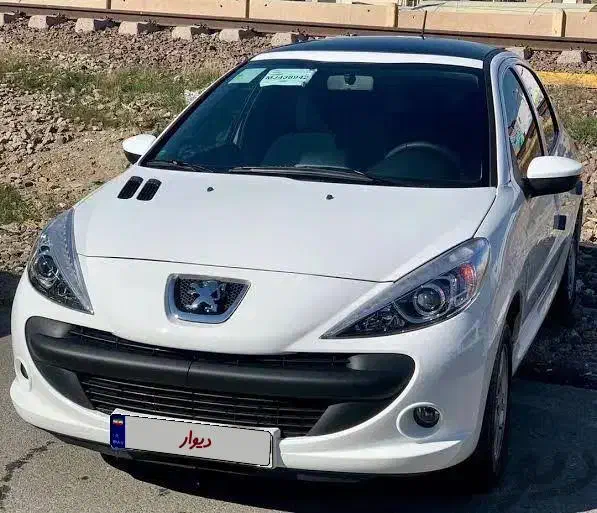 207 پانا tu5 plus  با رینگ الومینیومی شرکتی|خودرو سواری و وانت|دلیجان, |دیوار