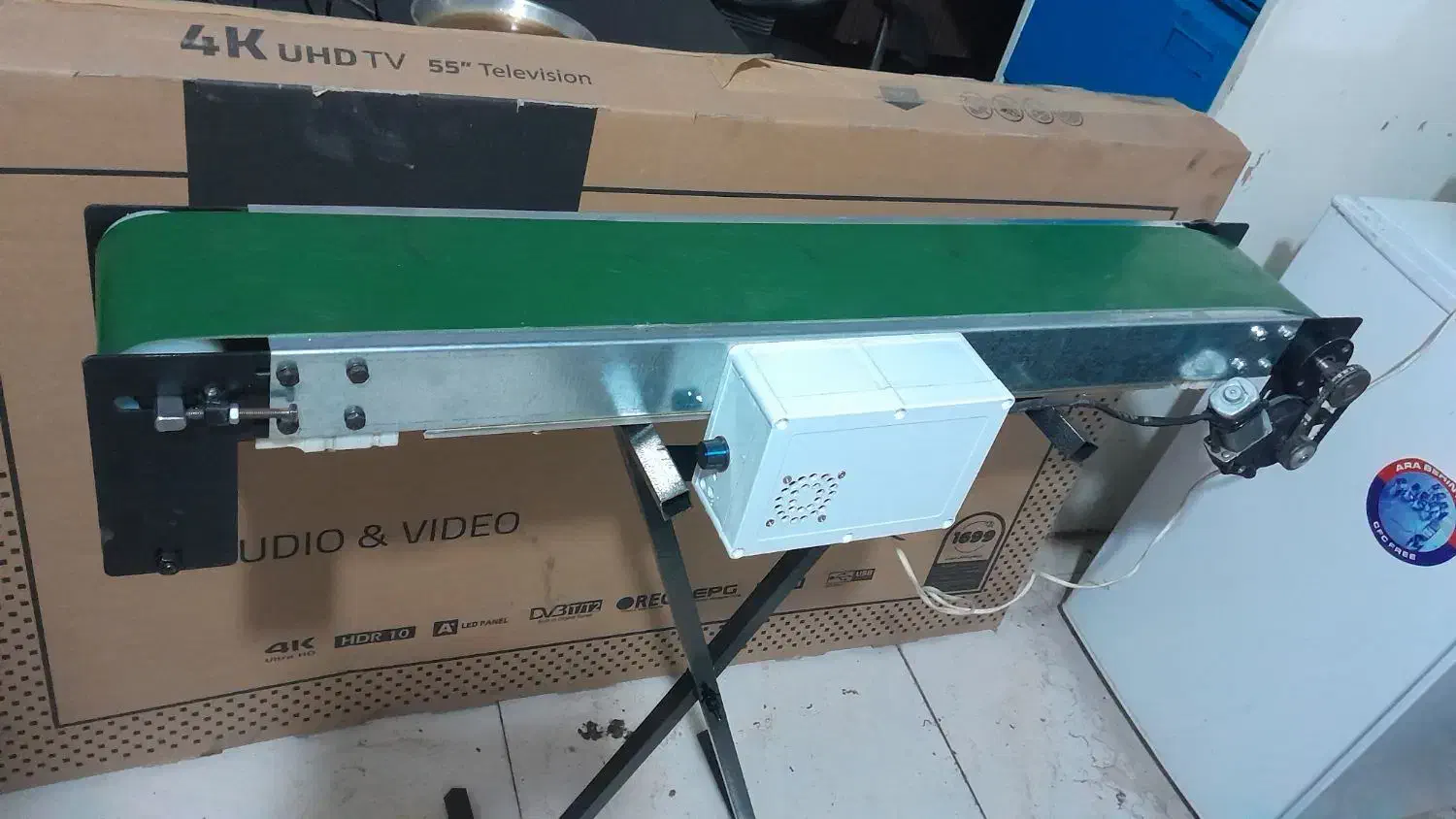 کانوایر یک متری عرض ۱۲ سانت با کنترل سرعت|ماشین‌آلات صنعتی|فردیس, سرحد آباد|دیوار