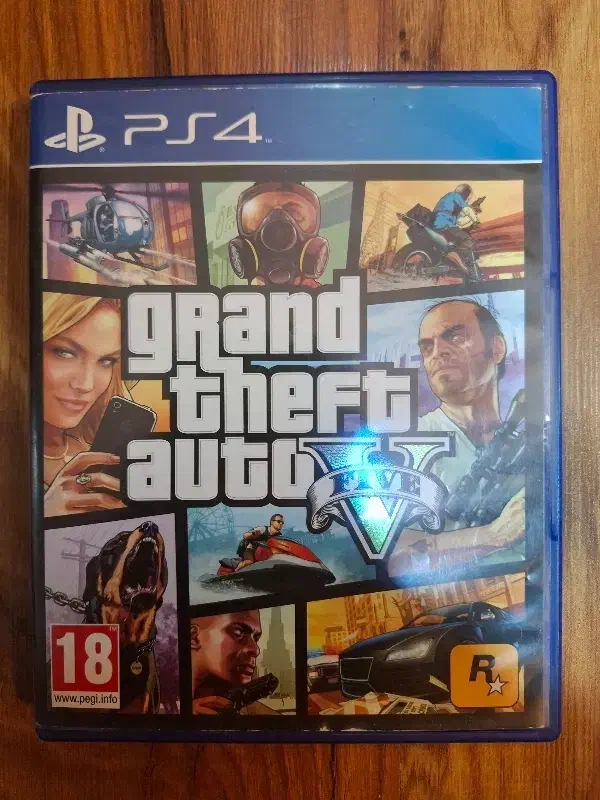disk GTA V(PS4)|کنسول، بازی ویدئویی و آنلاین|تهران, اباذر|دیوار