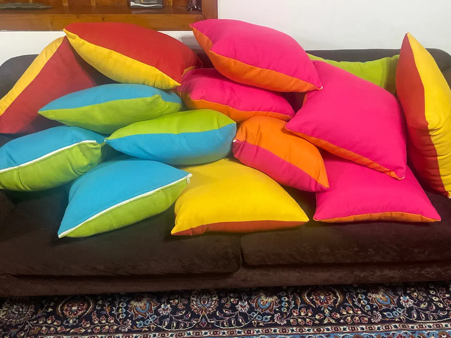 کوسن ۲رو|مبلمان خانگی و میز عسلی|رویان, |دیوار