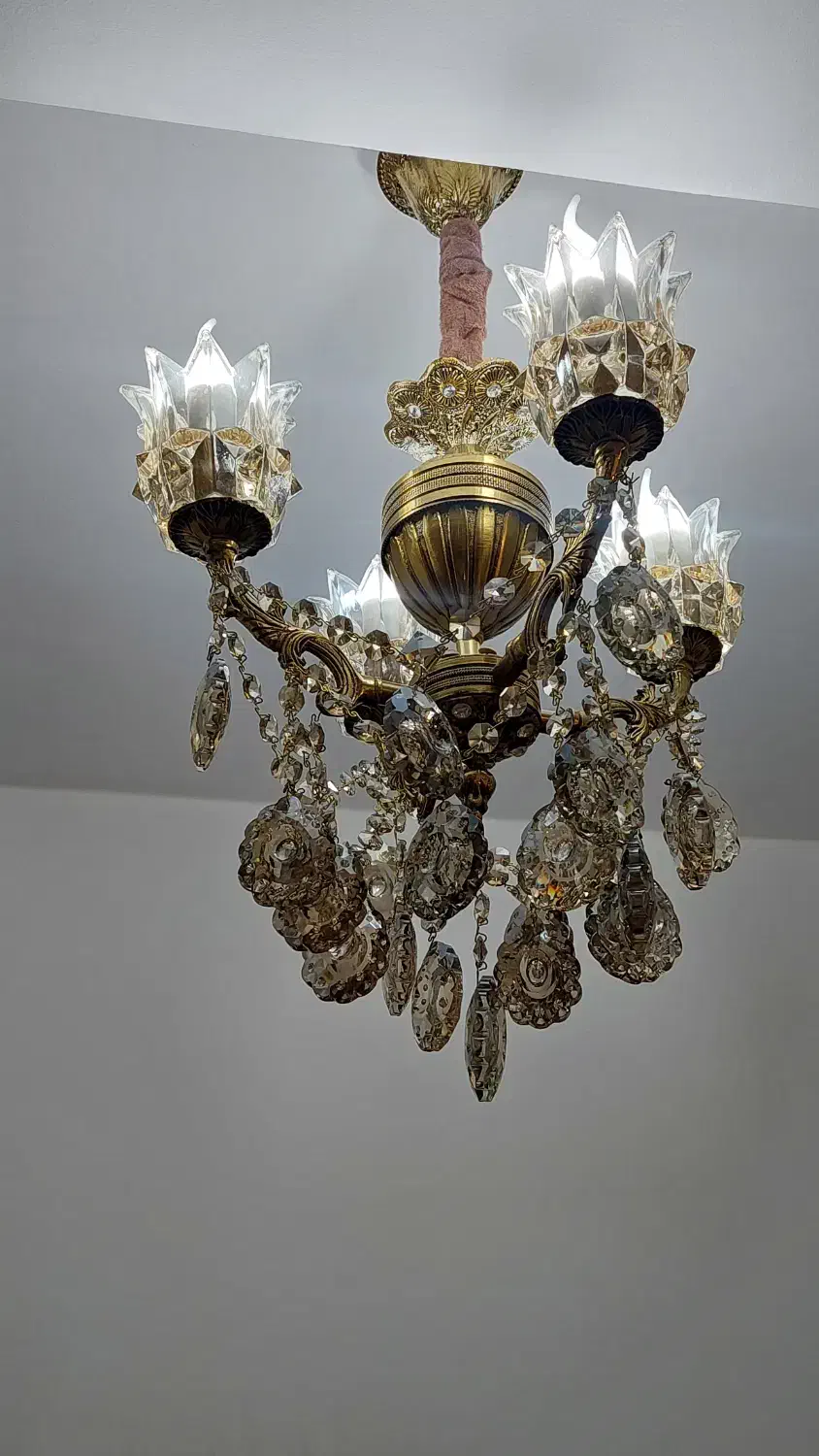 لوستر در حد نو|لوستر و چراغ آویز|نظرآباد, شهرک بزرگمهر|دیوار