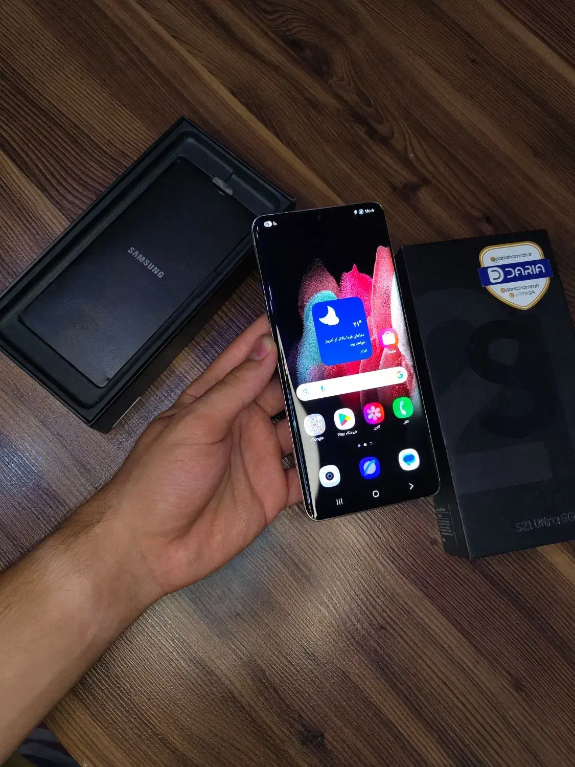 پرچمدار سامسونگ S21 Ultra 5G با حافظه 512 رم 16|موبایل|تهران, جمال‌زاده|دیوار