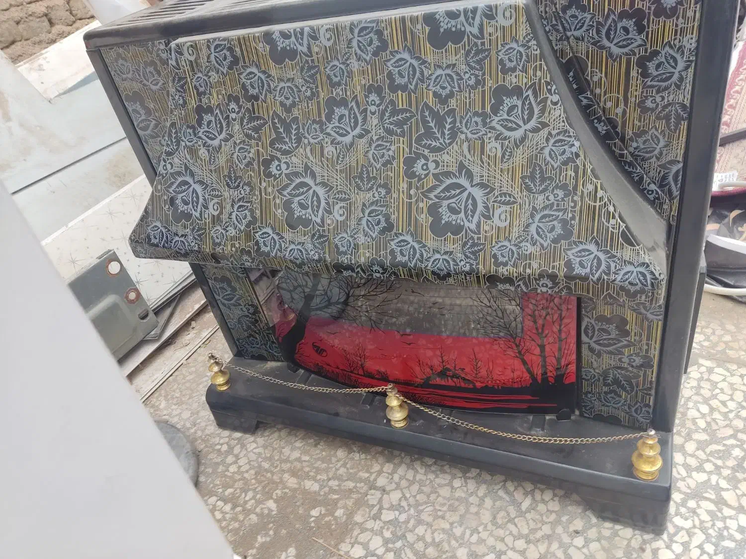 بخاری طرح شومینه در حد نو|بخاری، هیتر، شومینه|کاشان, فاز ۲ ناجی آباد|دیوار