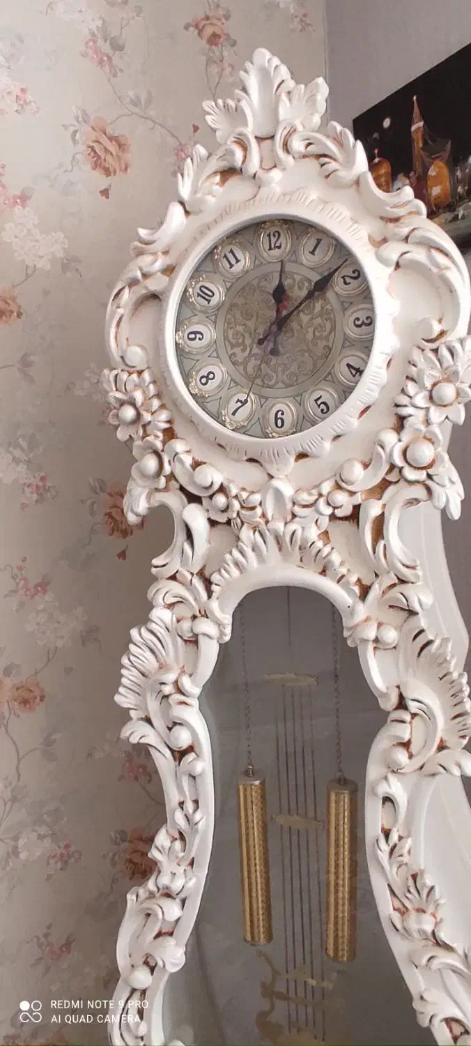 ساعت ایستاده چوب راش نونو|ساعت دیواری و تزئینی|شیراز, فرگاز|دیوار