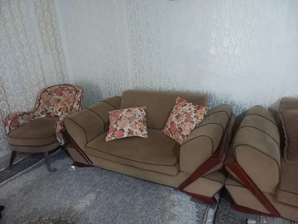 مبل هفت نفره|مبلمان خانگی و میز عسلی|ایلام, |دیوار