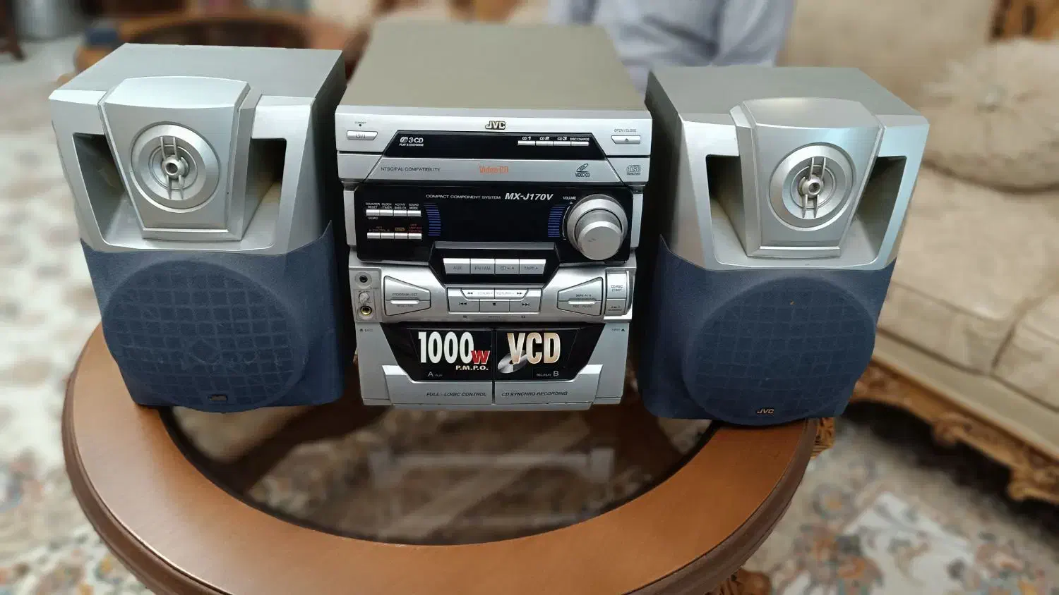 رادیو ظبط و باند jvc ژاپنی|سیستم صوتی خانگی|اصفهان, شهریار|دیوار