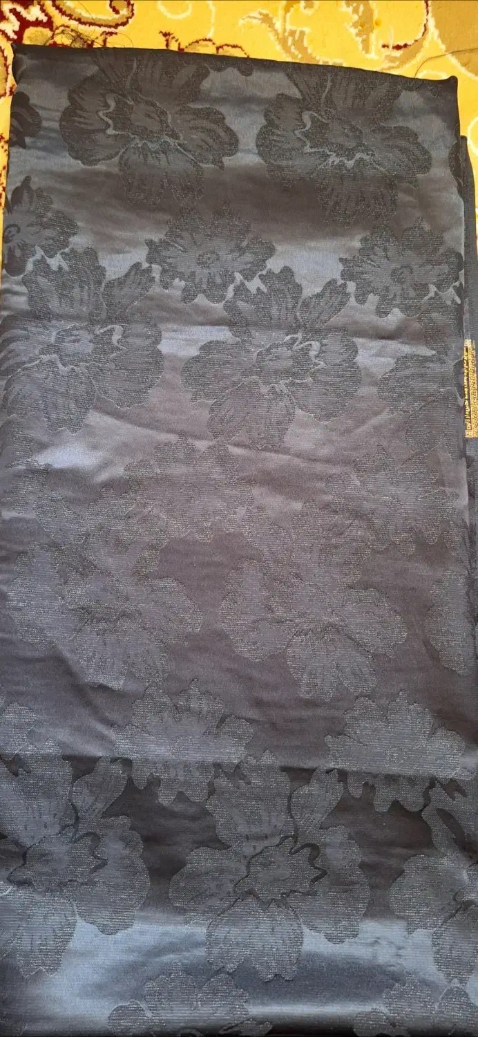 چادر مشکی ساتن طرحدار|لباس|کاشان, باغ ماجد|دیوار