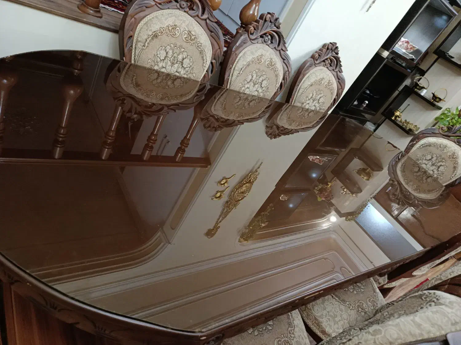 میز ناهارخوری|میز و صندلی غذاخوری|مراغه, |دیوار