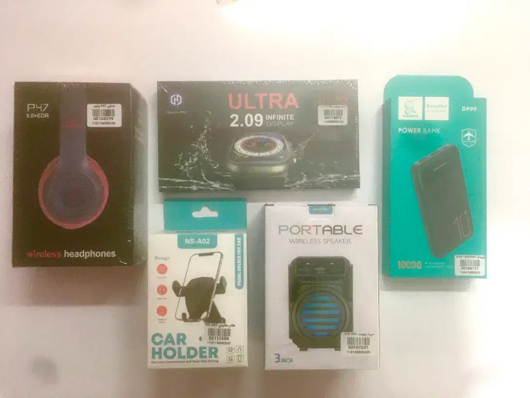 «تخفیف ویژه»۵قلم لوازم جانبی روی هم فقط۱۷۰۰|لوازم جانبی موبایل و تبلت|رفسنجان, |دیوار