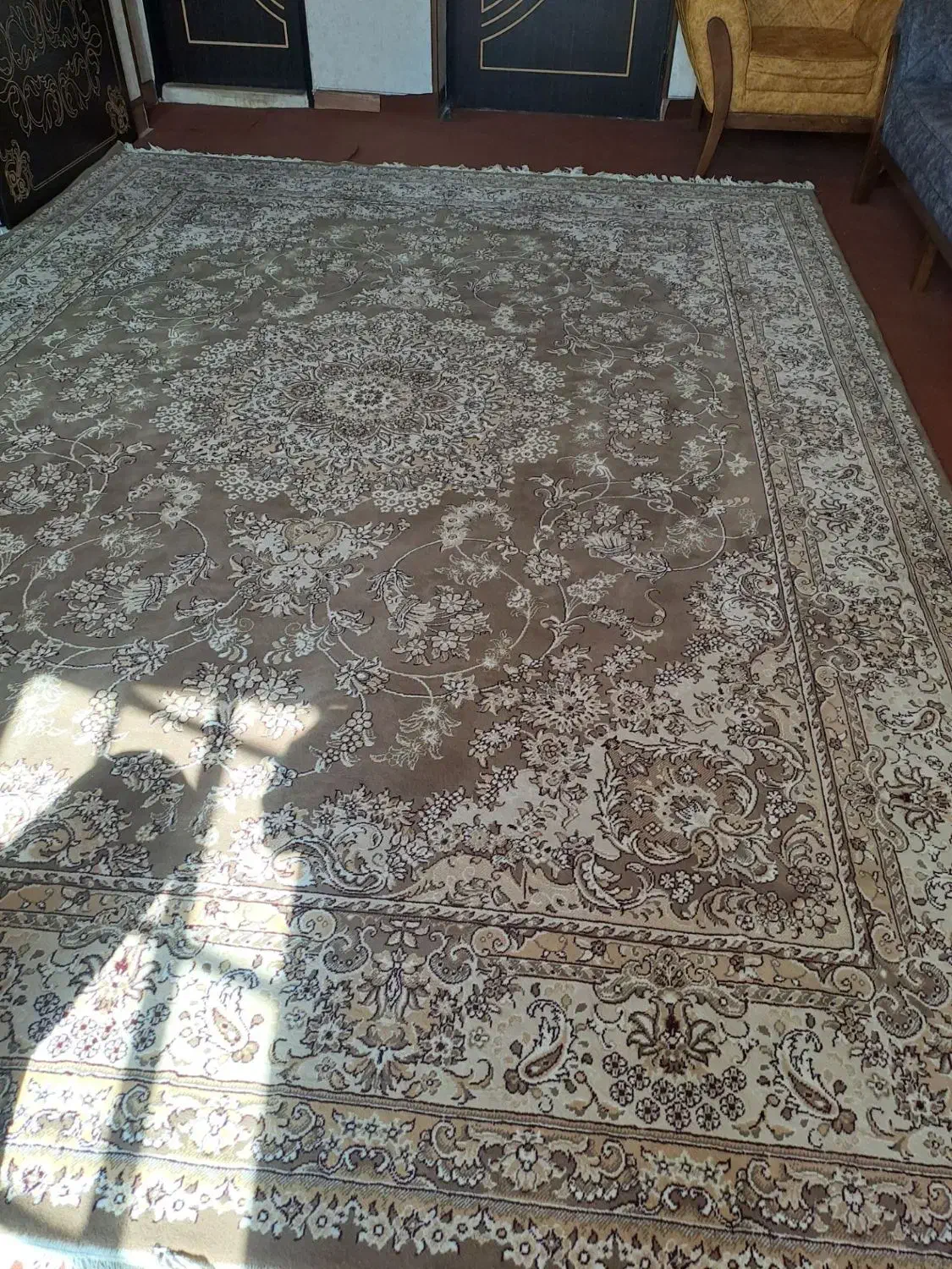 فرش|فرش|لنجان, |دیوار