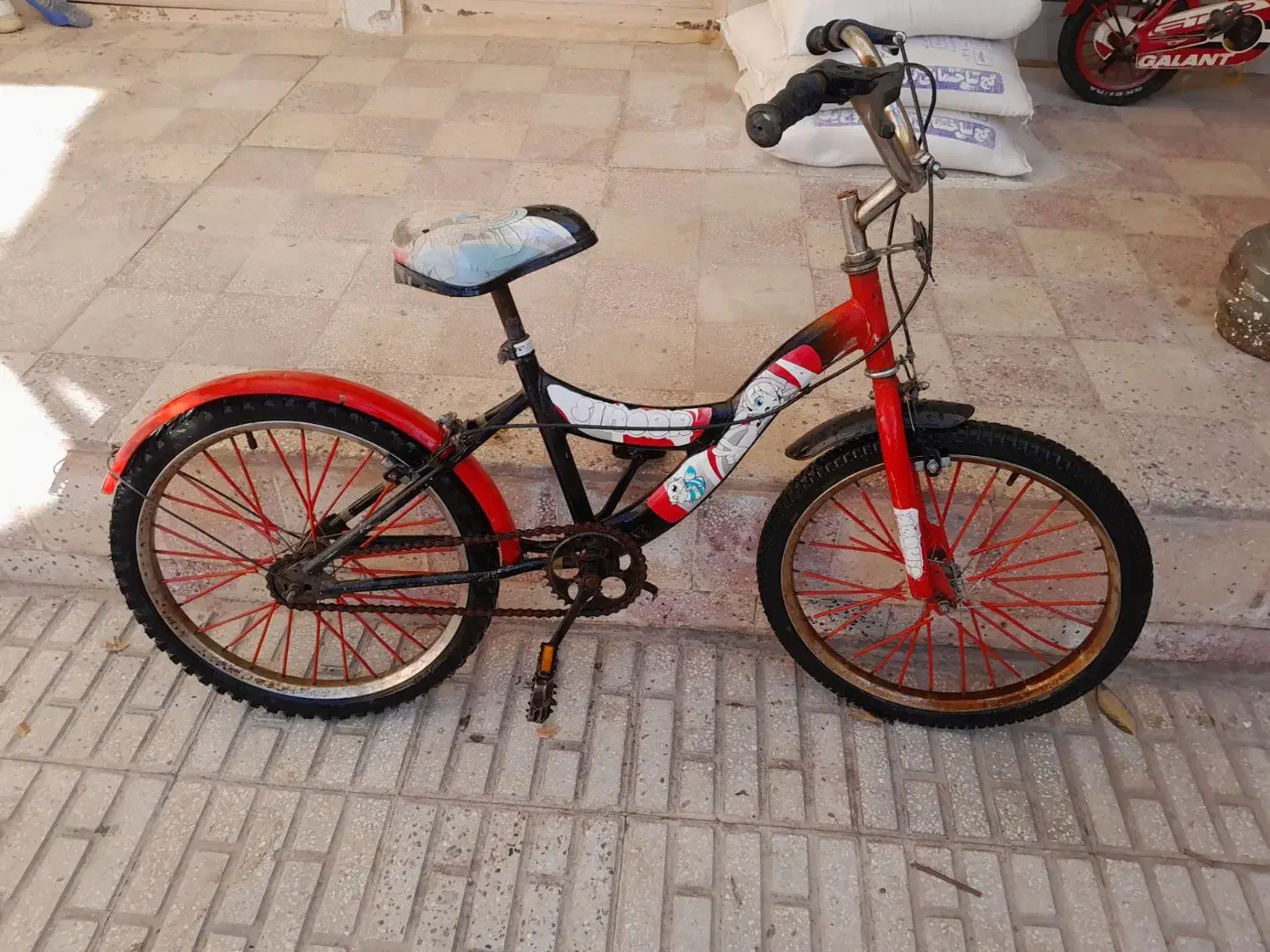 دوچرخه ۲۰سالم مرتب|دوچرخه، اسکیت، اسکوتر|قزوین, |دیوار