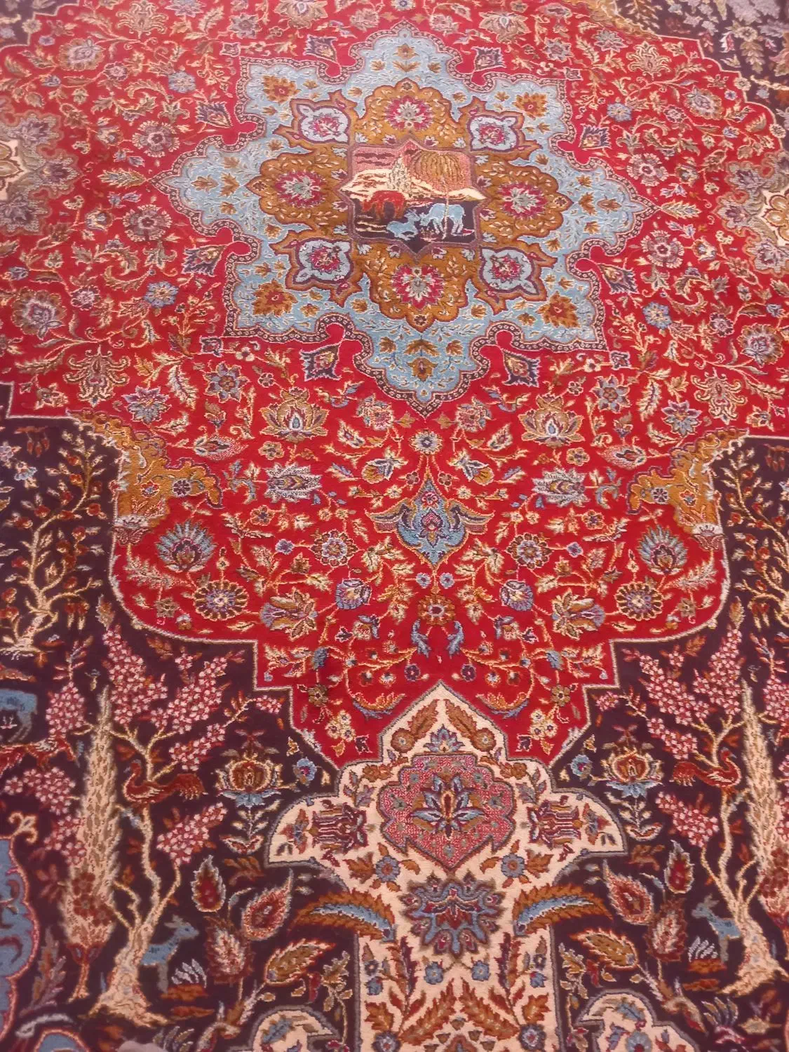 فرش ۱۲ متری|فرش|کرمانشاه, |دیوار