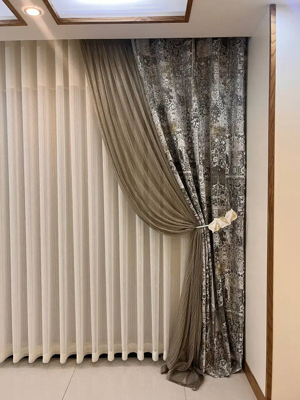 پرده مینیمال|پرده، رانر، رومیزی|اصفهان, احمدآباد|دیوار