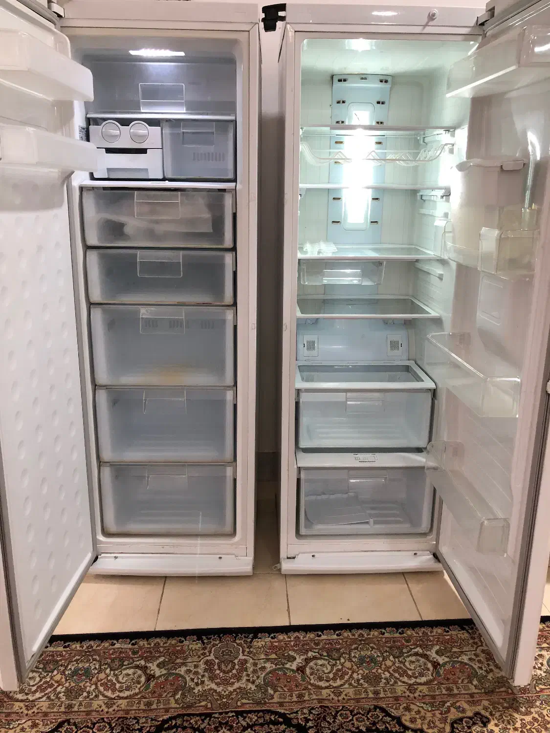 یخچال دو قلو موتور کره|یخچال و فریزر|ایلام, |دیوار