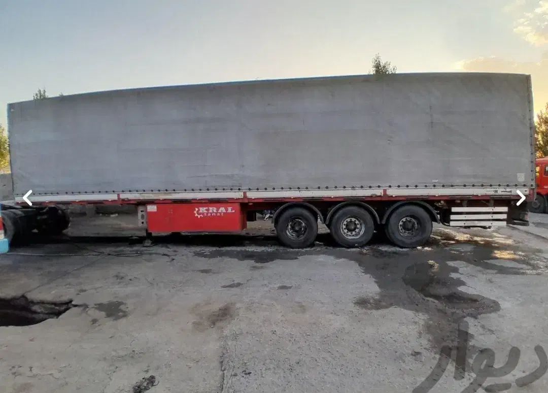 کانتین سه محور کرال|خودرو سنگین|آبیک, |دیوار