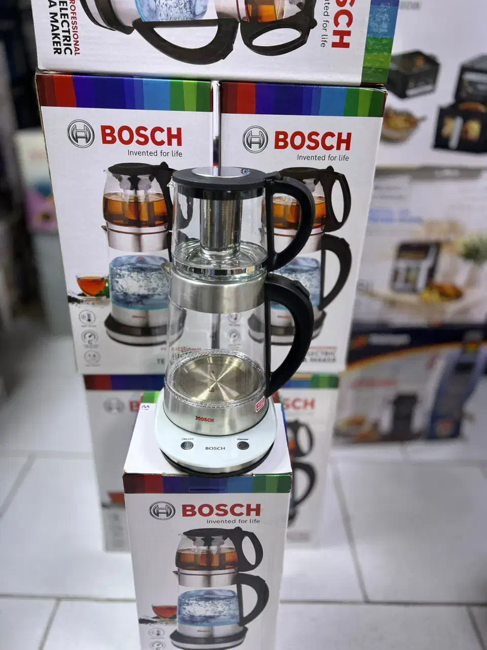 چایی ساز روهمی بوش قیمت به مناسبت شب یلدا|سماور، چایساز، قهوهساز|تهران, ستارخان|دیوار