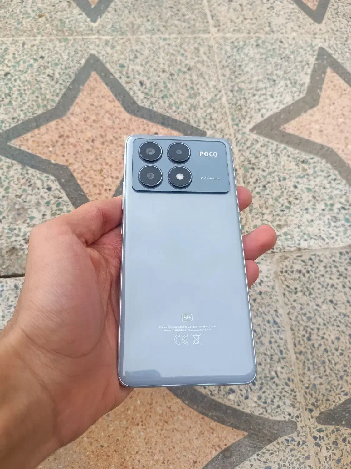 گوشی poco x6pro|موبایل|اهرم, |دیوار