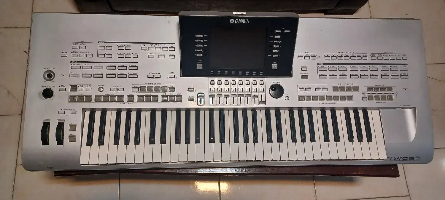 کیبورد یاماها تایروس ۳|پیانو، کیبورد، آکاردئون|مراغه, |دیوار